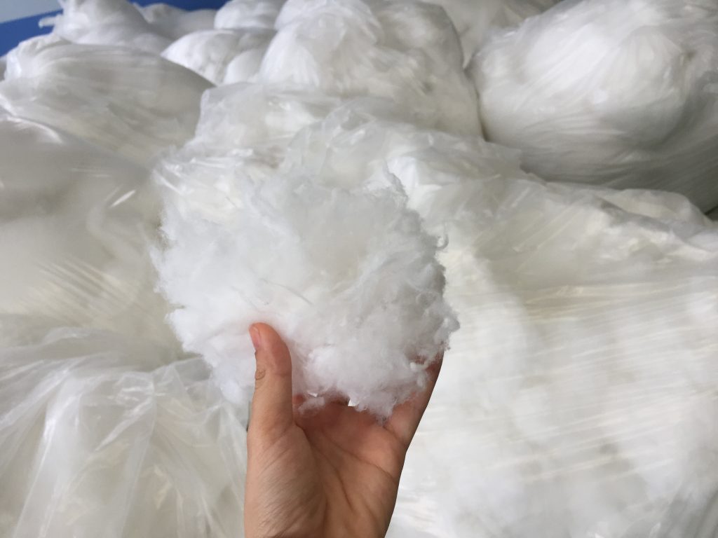 Sợi xơ dùng để sản xuất vải không dệt Spunlace